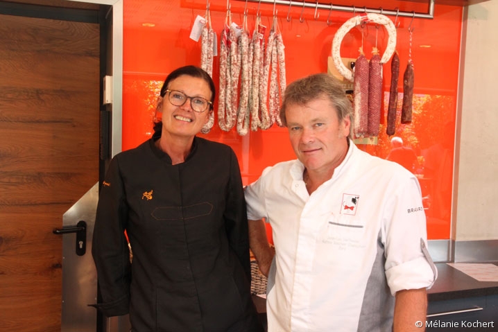 Pascale et Jean-Luc Hoffmann, bouchers-charcutiers à Haguenau Pascale et Jean-Luc Hoffmann, bouchers-charcutiers à Haguenau