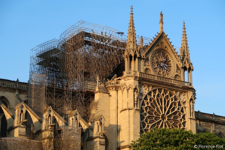 échafaudage de notre dame de paris échafaudage de notre dame de paris