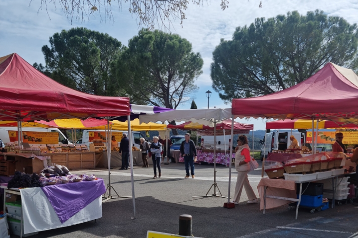 Un marché riche en saveurs !